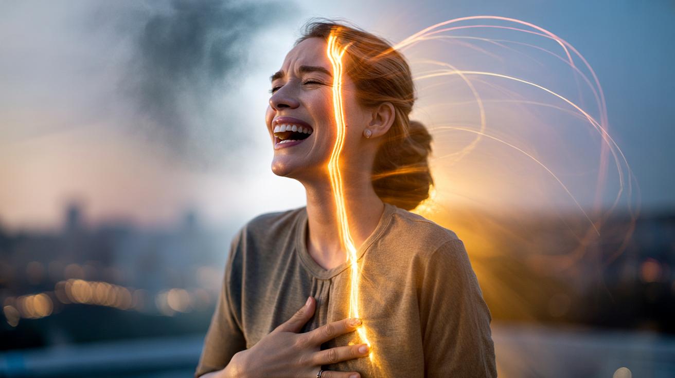 The fake laugh for 10 seconds that kills bad moods instantly : how body forces brain to feel real joy